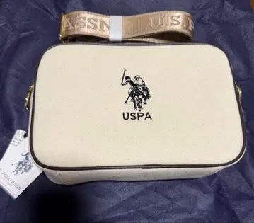 US POLO ASSN. 숄더백 베이지 미사용 새상품
