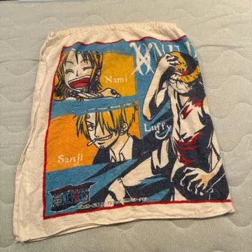 헤이세이 레트로 ONE PIECE 말림 타월 비치 타월