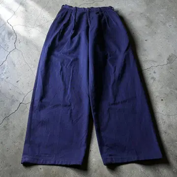 Paul Smith LONDON 3턱 와이드 코튼 팬츠 W29 일본제