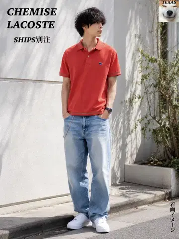 새상품급! CHEMISE LACOSTE SHIPS 별주 피케 셔츠
