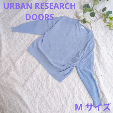 [ URBAN RESEARCH DOORS ] V넥 풀오버 블루 M