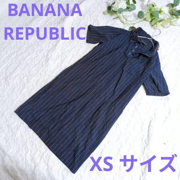 [ BANANA REPUBLIC ] 비쥬 스트라이프 원피스 XS