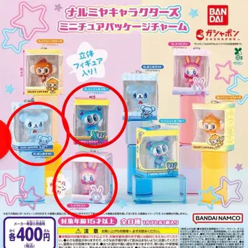 나루미야 캐릭터즈 미니어처 패키지 참 3종 세트