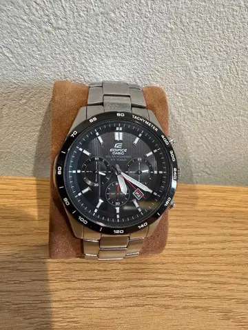 CASIO EDIFICE 솔라 손목시계 메탈 벨트