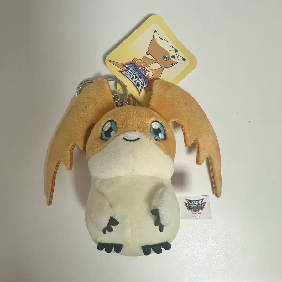 (새상품) 디지몬 어드벤처 리뉴얼2 파닥몬 인형 키링 8cm