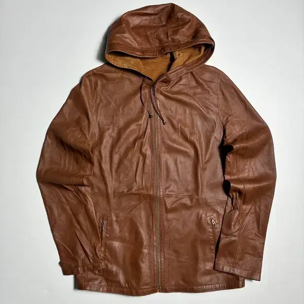 Selected 00's 빈티지 리버시블 가죽 후드 자켓 R3455