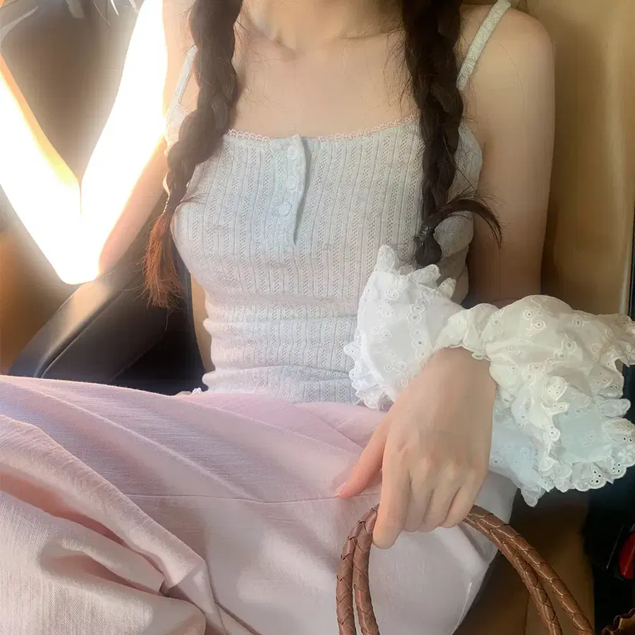 에제다이어리 뮤드 아일렛 레이스 나시티