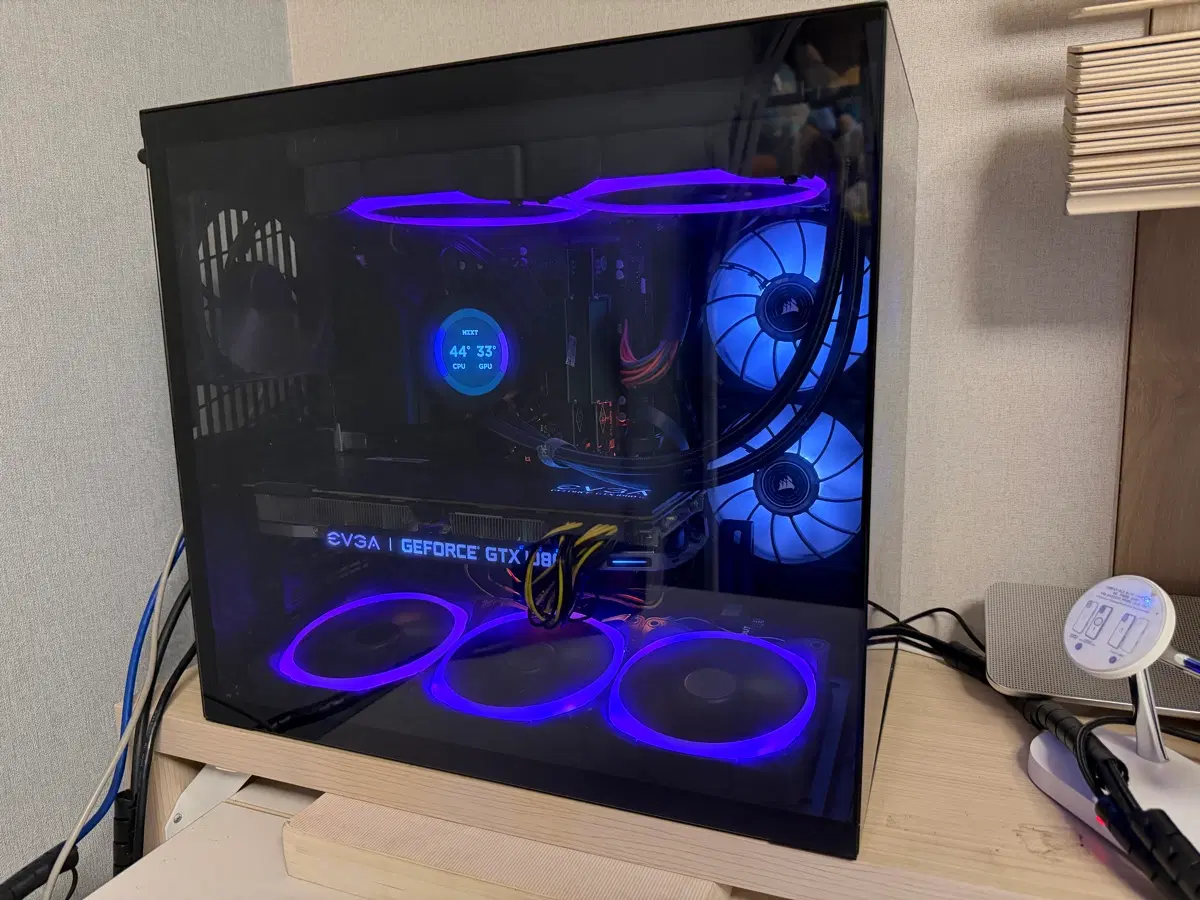 9600x, ddr5 16gb, ssd 500gb , gtx1080ti 게이밍완본체
