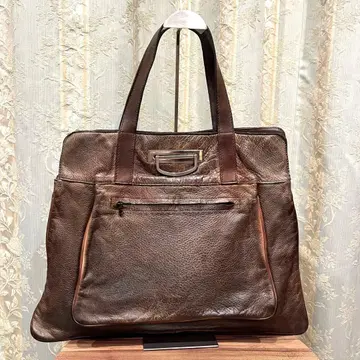 레어 Numero10 누메로디에치 토트백 가죽 이탈리아제 브라운