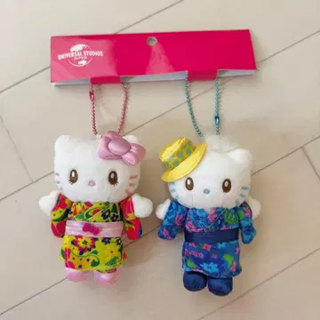 유니버설 산리오 키티 다니엘 유카타 마스코트 키링