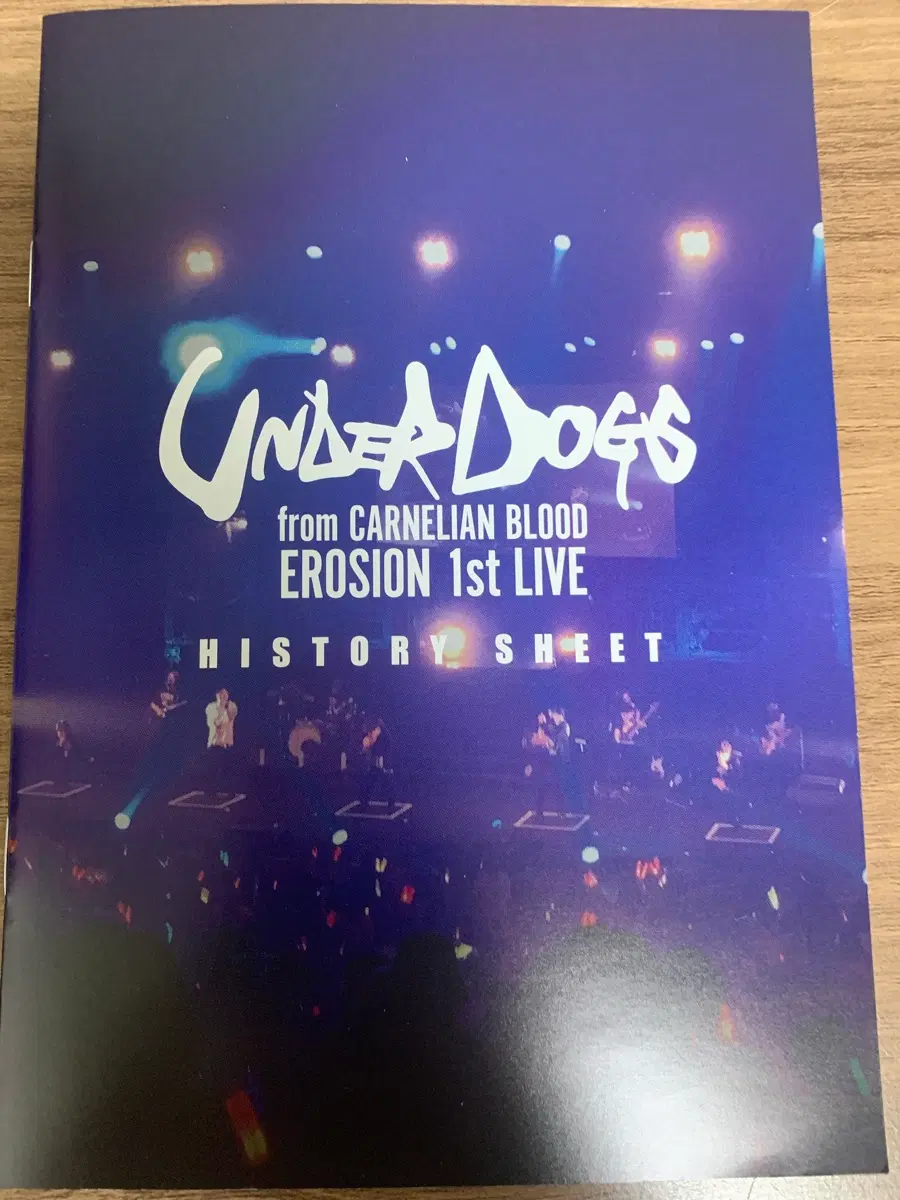 리젯 카넬리안 블러드 1st live history sheet 카넬리안블러드