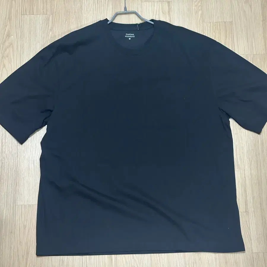 무신사 쿨탠다드 블랙 라운드넥 반팔티 3XL