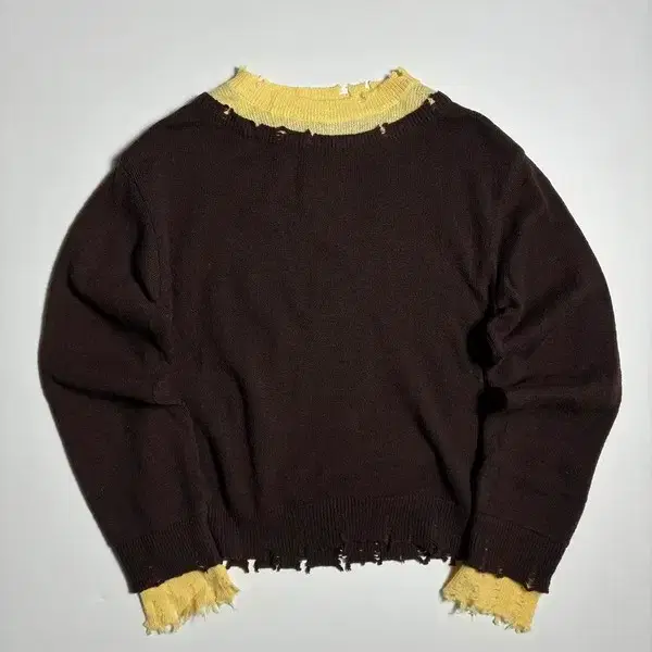 베이컨트 아카이브 카이 레이어드 니트 스웨터 R3466