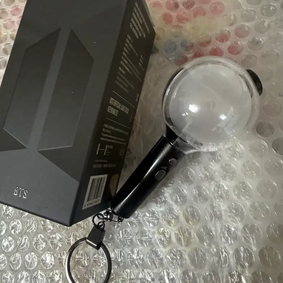 BTS 응원봉  키링