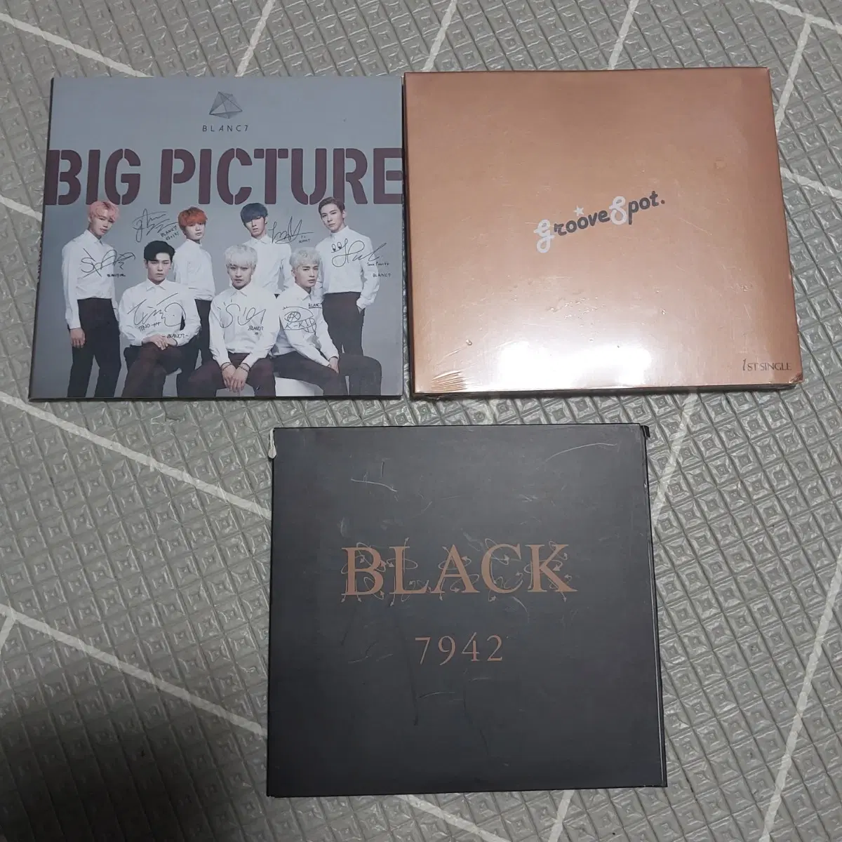블랑7 BIG PICTURE + groove spot + BLACK 7942 앨범