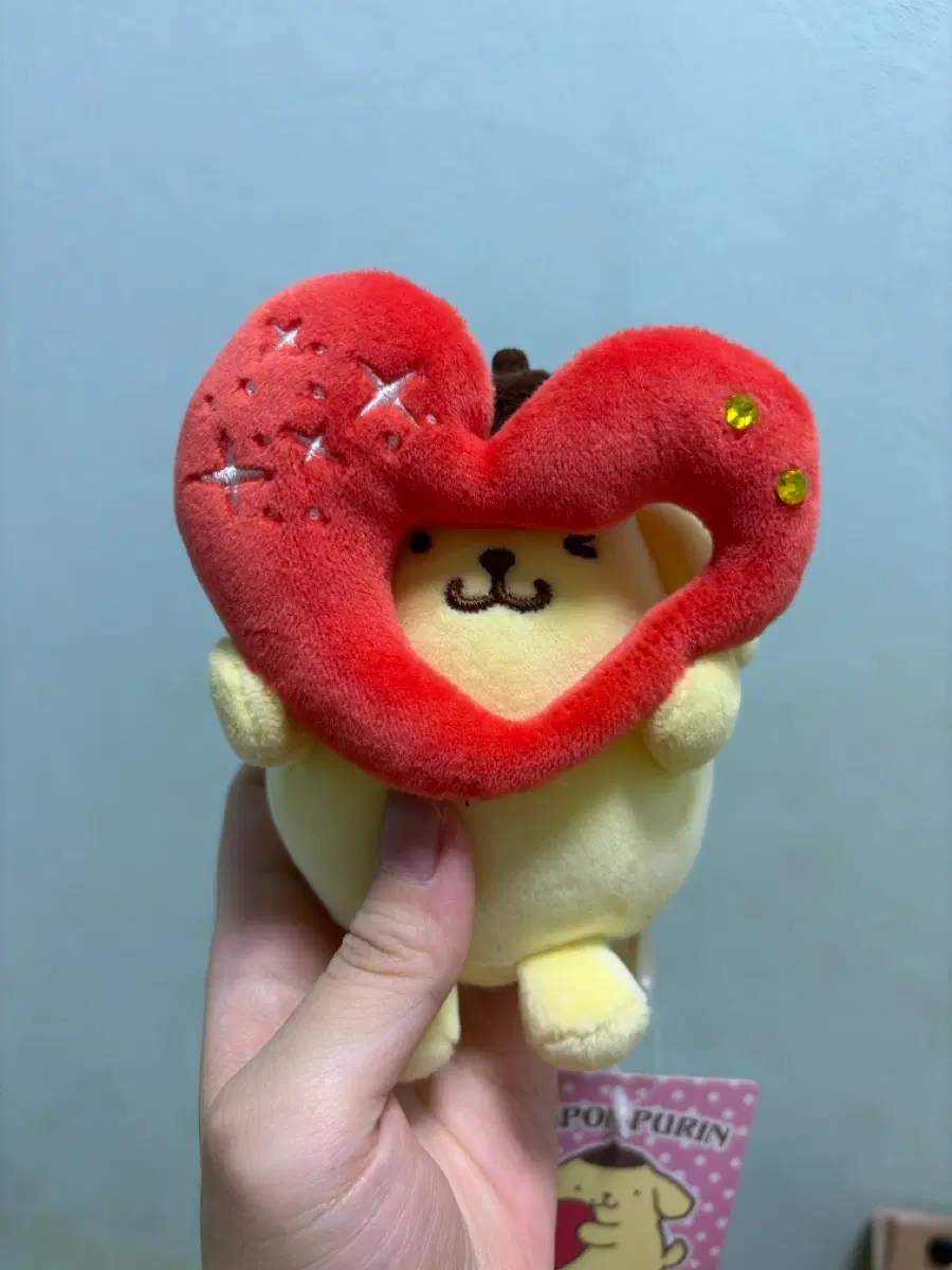 하트 윙크 고전 폼폼푸린 무뉴 마스코트