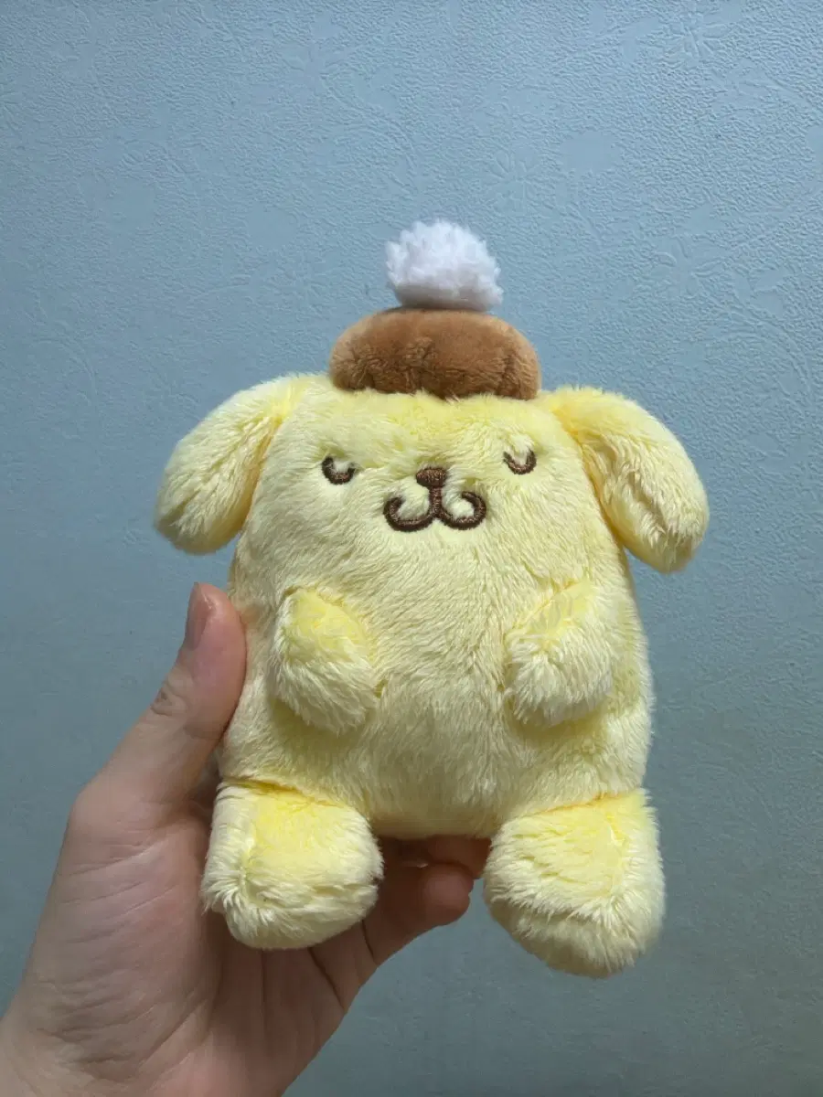 고전 겨울 폼폼푸린 마스코트 인형