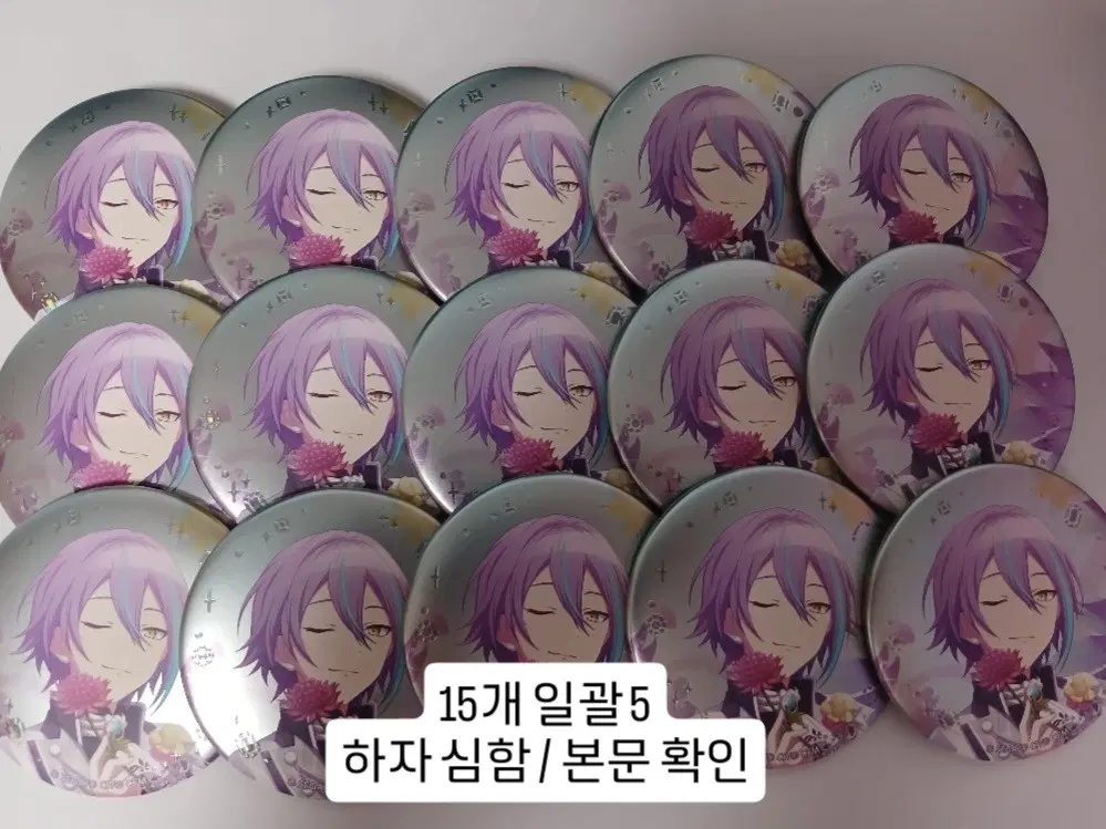 프세카 프로세카 카미시로 루이 생일 캔뱃지 일괄 15개