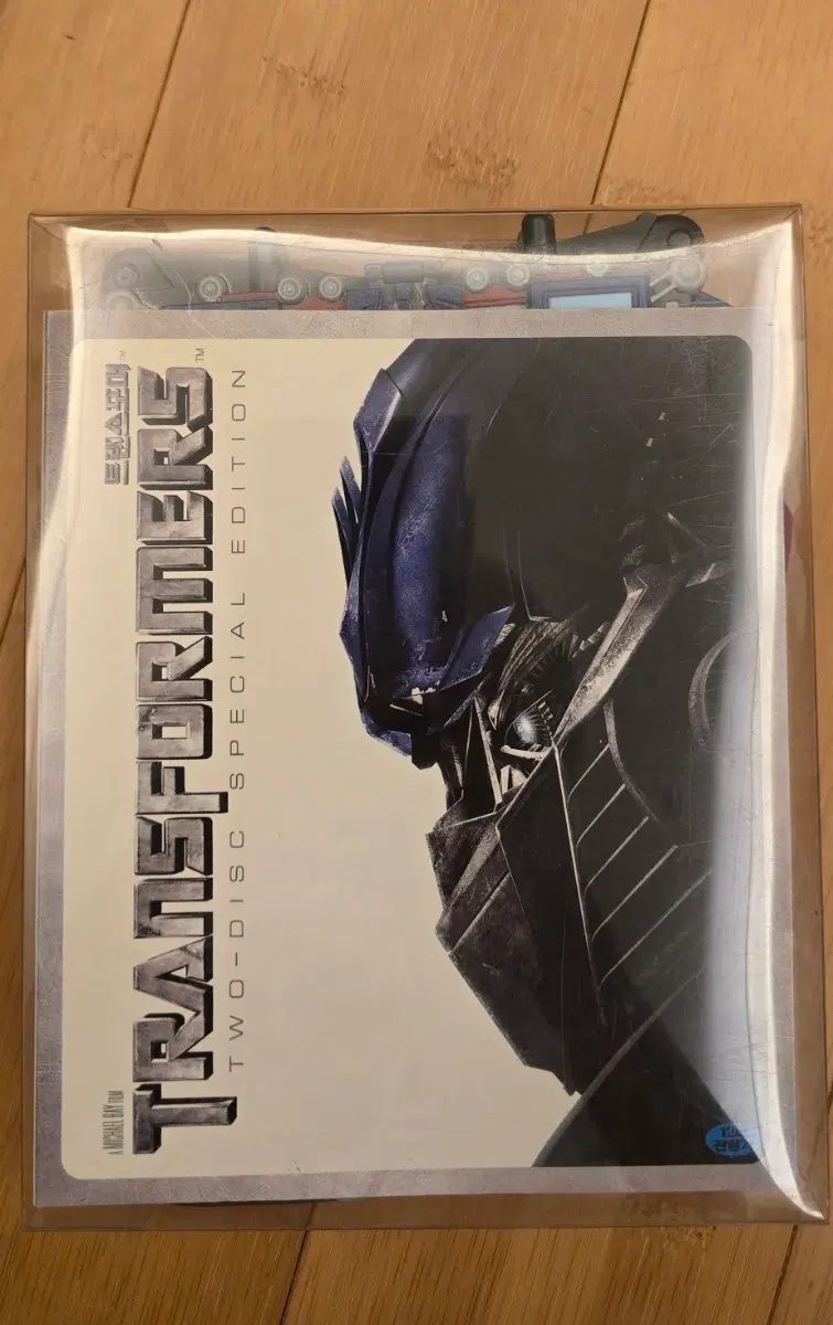 트랜스포머 한정판 로봇 DVD/블루레이 케이스 2종 (옵티머스+메가트론)*일괄