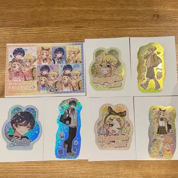 MIKU MIKU FRIENDS KAITO, 카가미네 렌, 린 스티커 세트