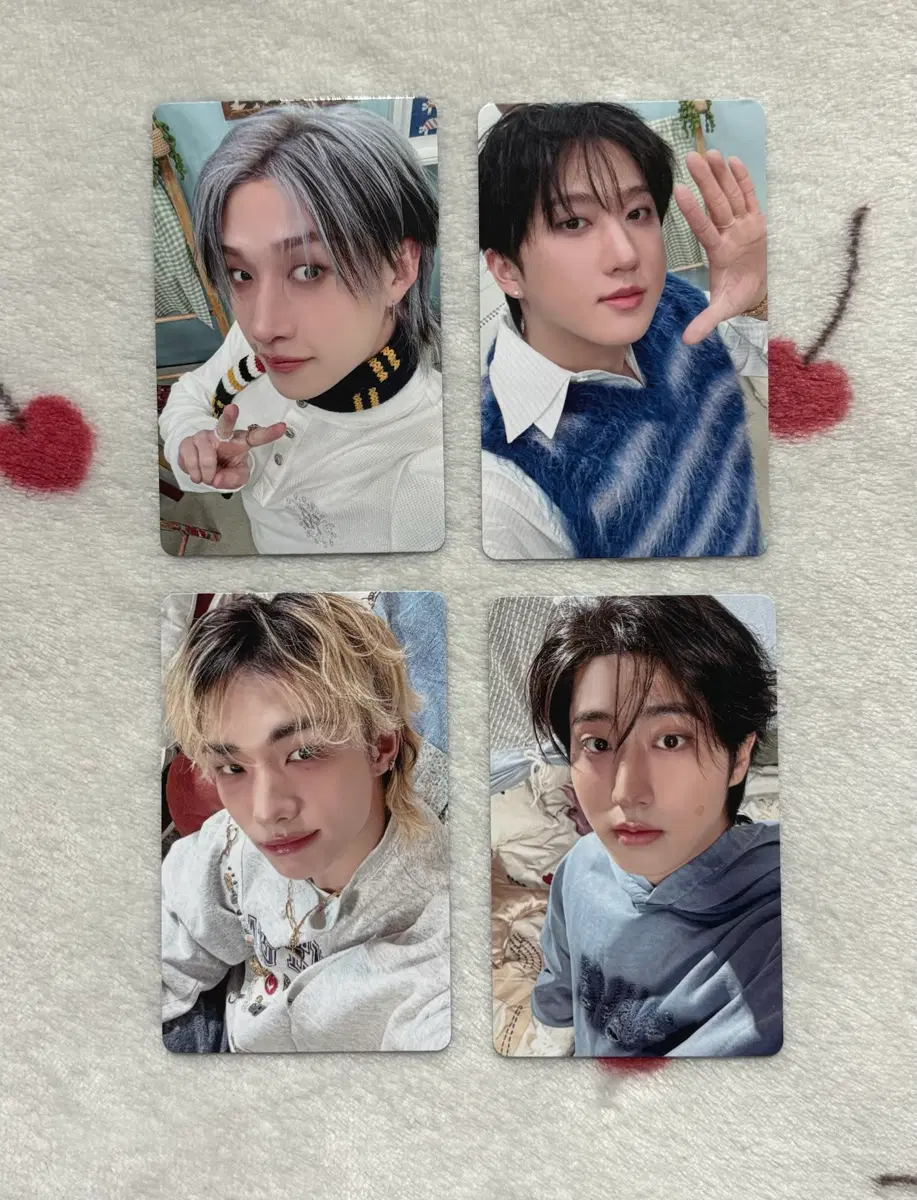 스키즈 6기 팬미팅 엠디 온라인 특전 방찬 창빈 현진 한 포카 일괄 스트레이키즈