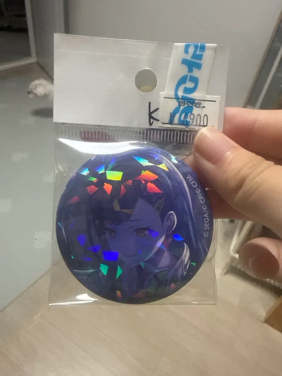 프로세카 시라이시 안 캔뱃지