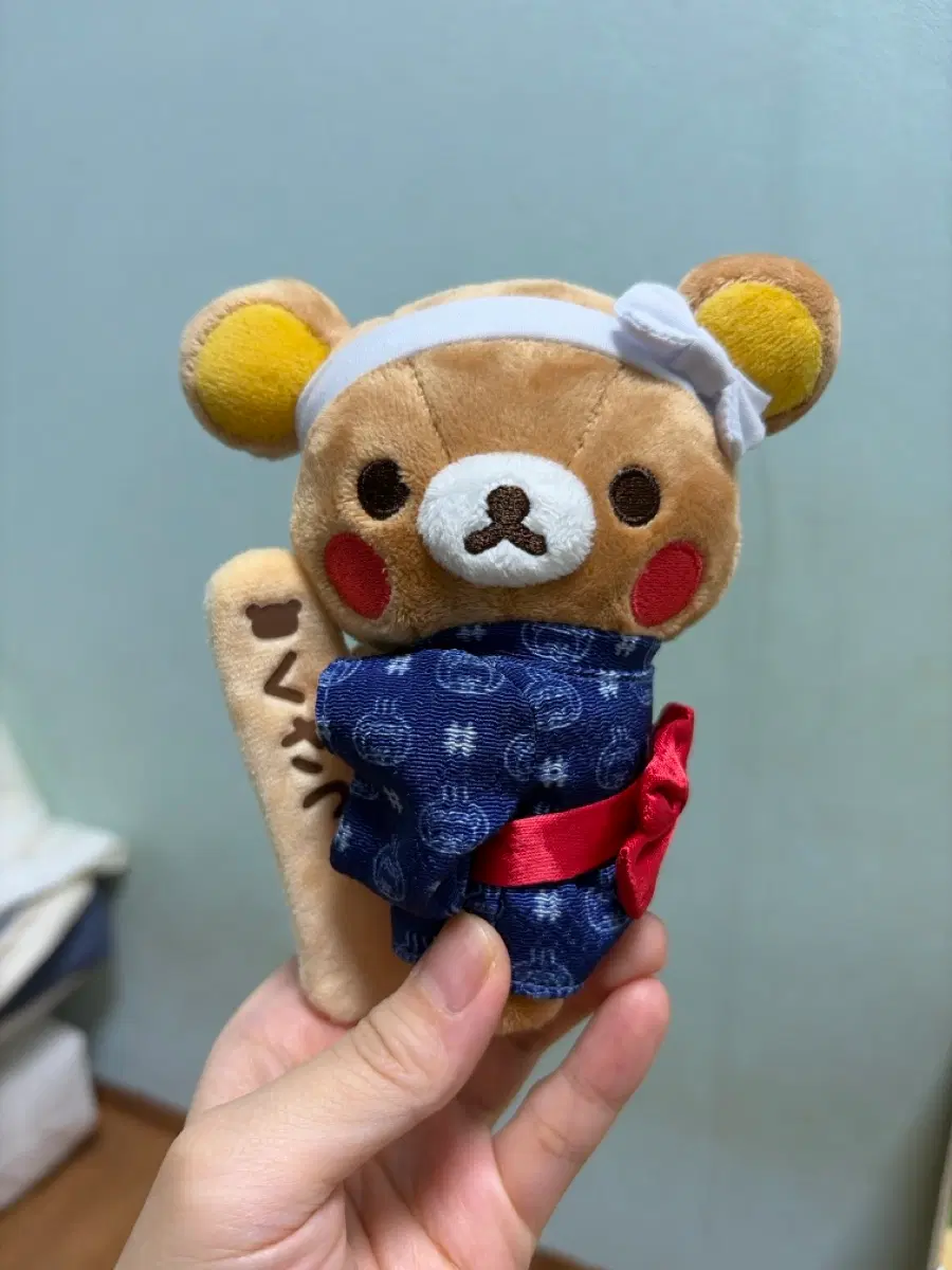 온천 한정 지역 리락쿠마 쿠사쯔 마스코트 인형