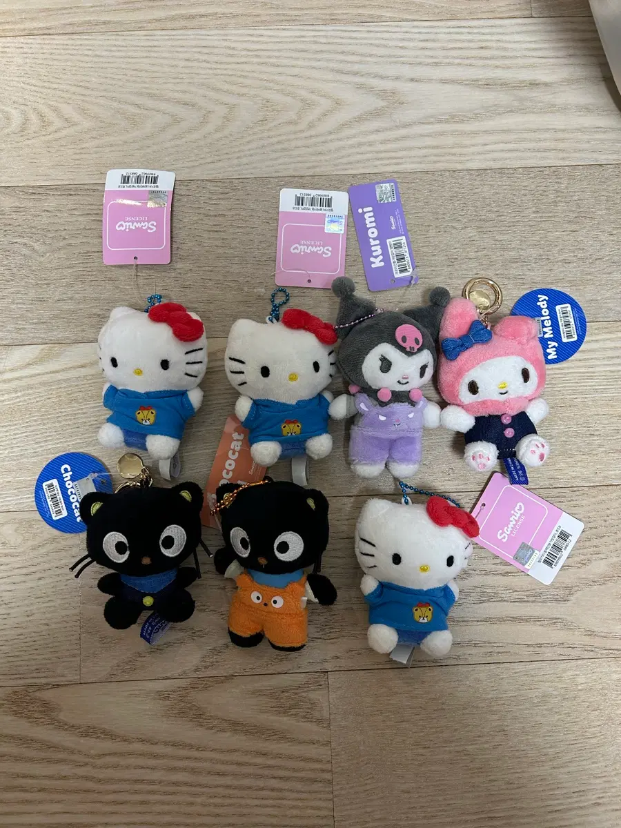 산리오 인형 모음