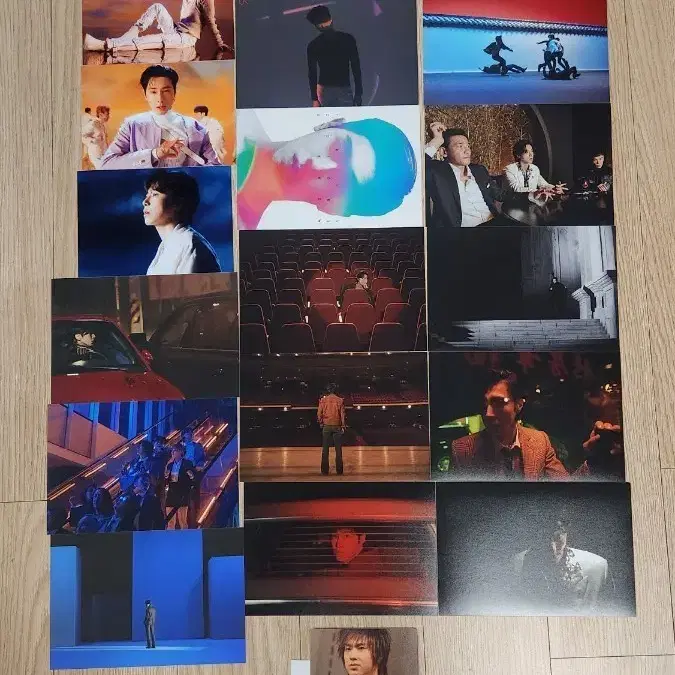 [상태최상] 동방신기 유노윤호 솔로 앨범(NOIR/True Colors) 화보 인화사진 18장 + 미니포토카드 덤 세트