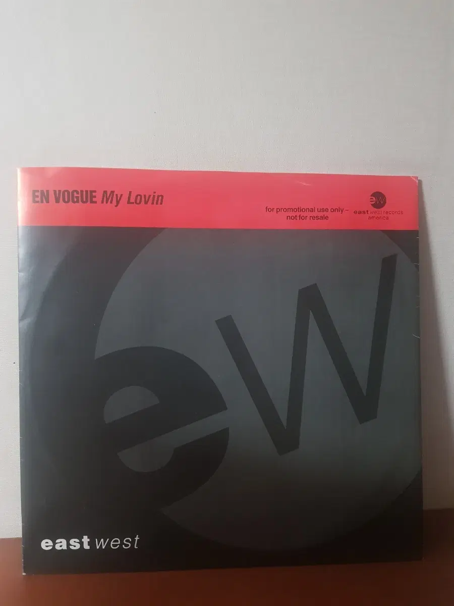 흑인음악 En Vogue My Lovin 영국반 12인치싱글 45rpm 바이닐vinyl 알앤비r&b 소울훵크