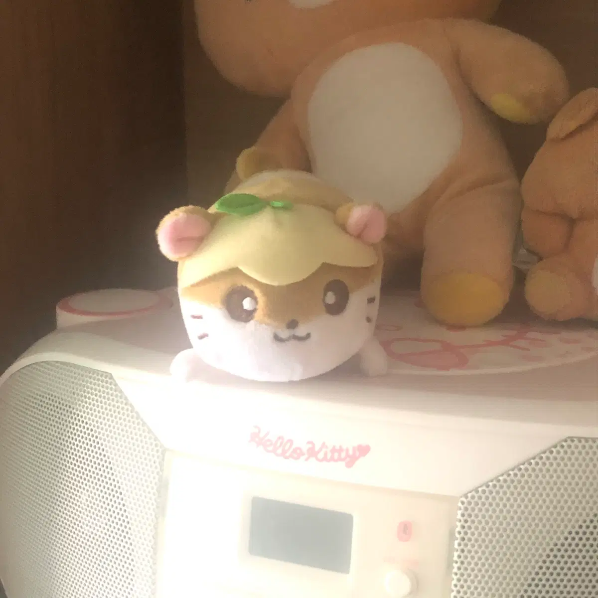 쿠리링 정품 햄스터 인형 말랑이 스트레스볼 고전 희귀