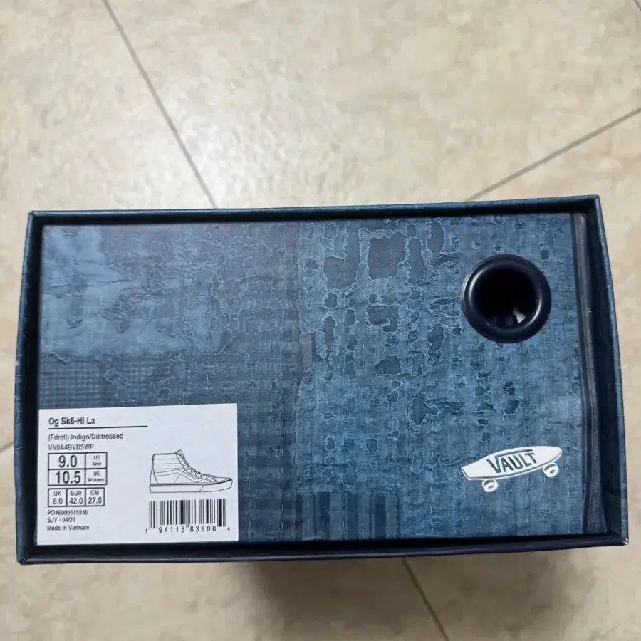 반스 펀더멘탈 Vans x FDMTL 볼트 스케이트 하이 270