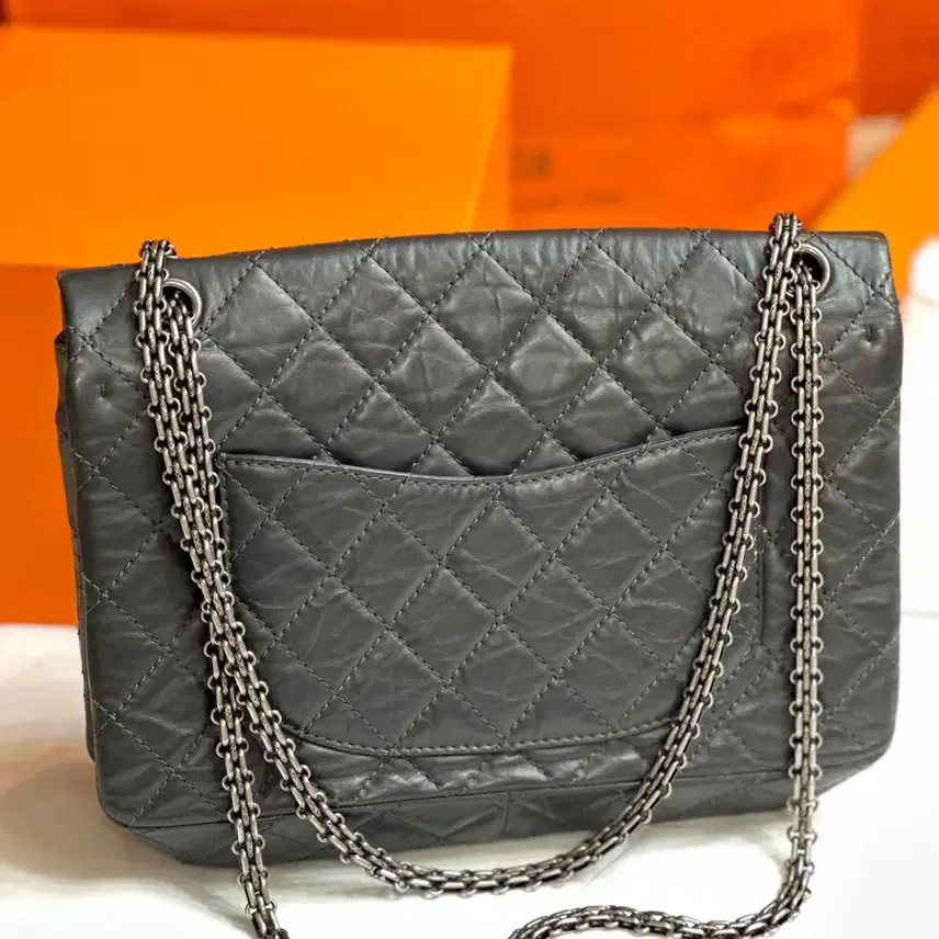 샤넬 chanel 2.55 다크 그레이 사진 2