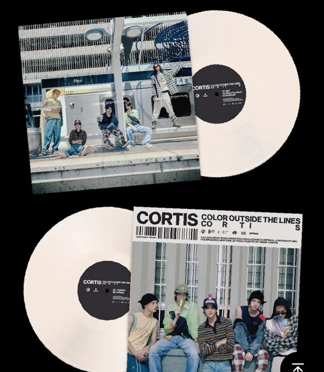 개봉)코르티스 The 1st EP Vinyl lp 1집 바이닐