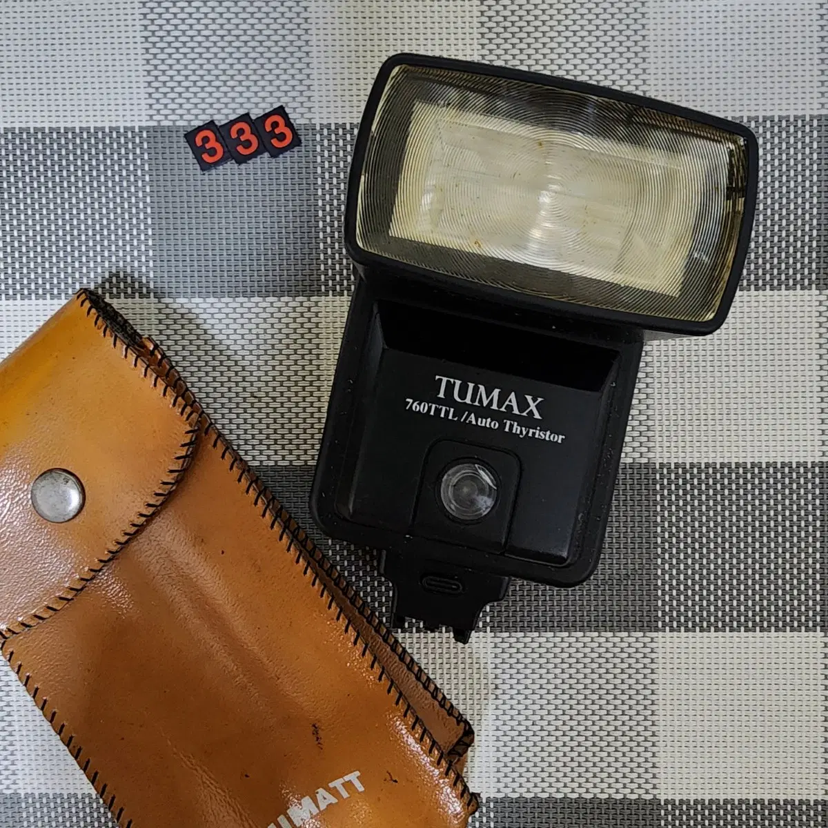 투맥스 760 TTL 스트로브 플래시 파우치포함