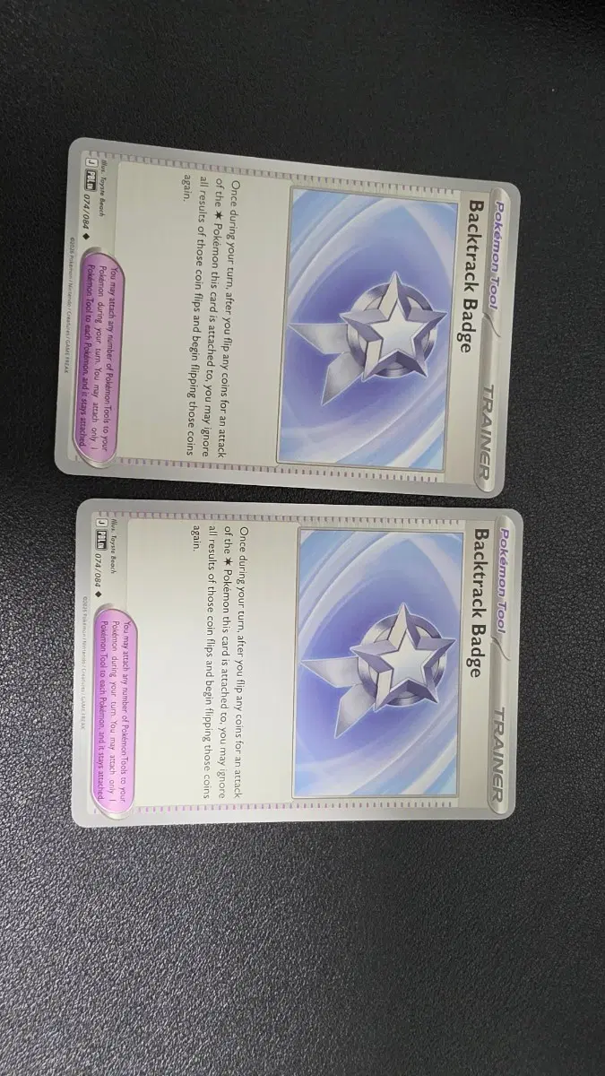 포켓몬 카드 북미 리트라이 배지