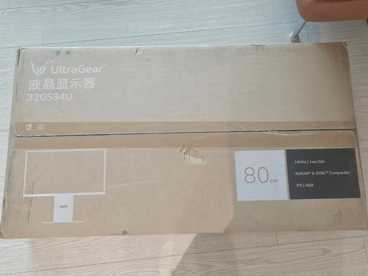 LG 울트라기어 32인치 4K UHD 게이밍 모니터 미개봉 새제품 32GS94U