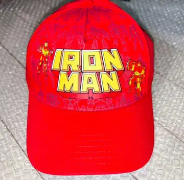 아이언맨 빨간색 캡 모자 마블 MARVEL 어벤져스