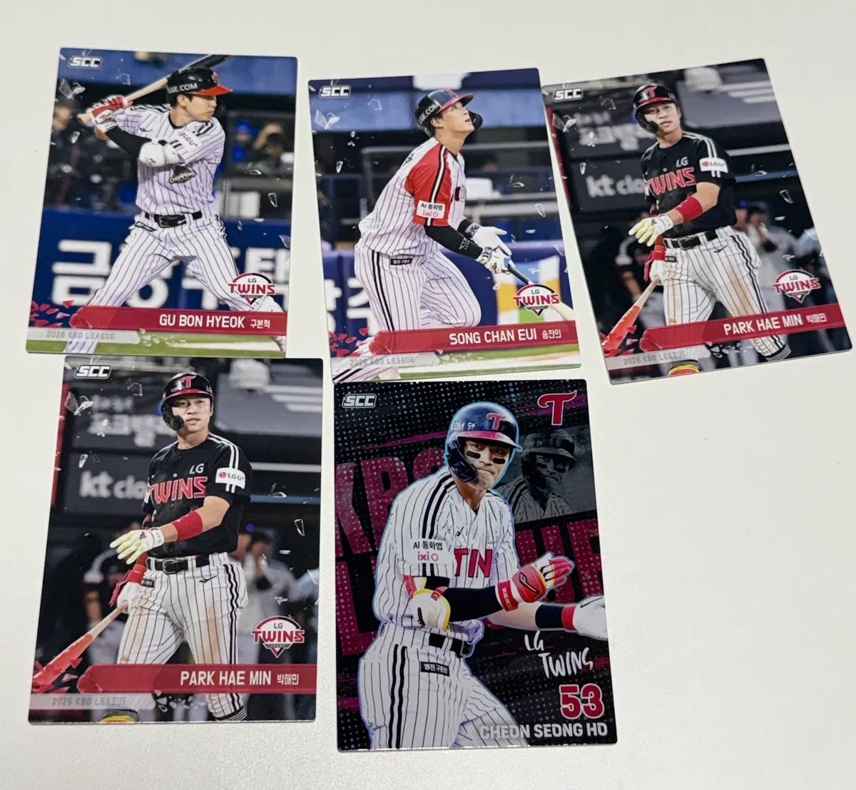 2026 KBO 카드 - LG트원스