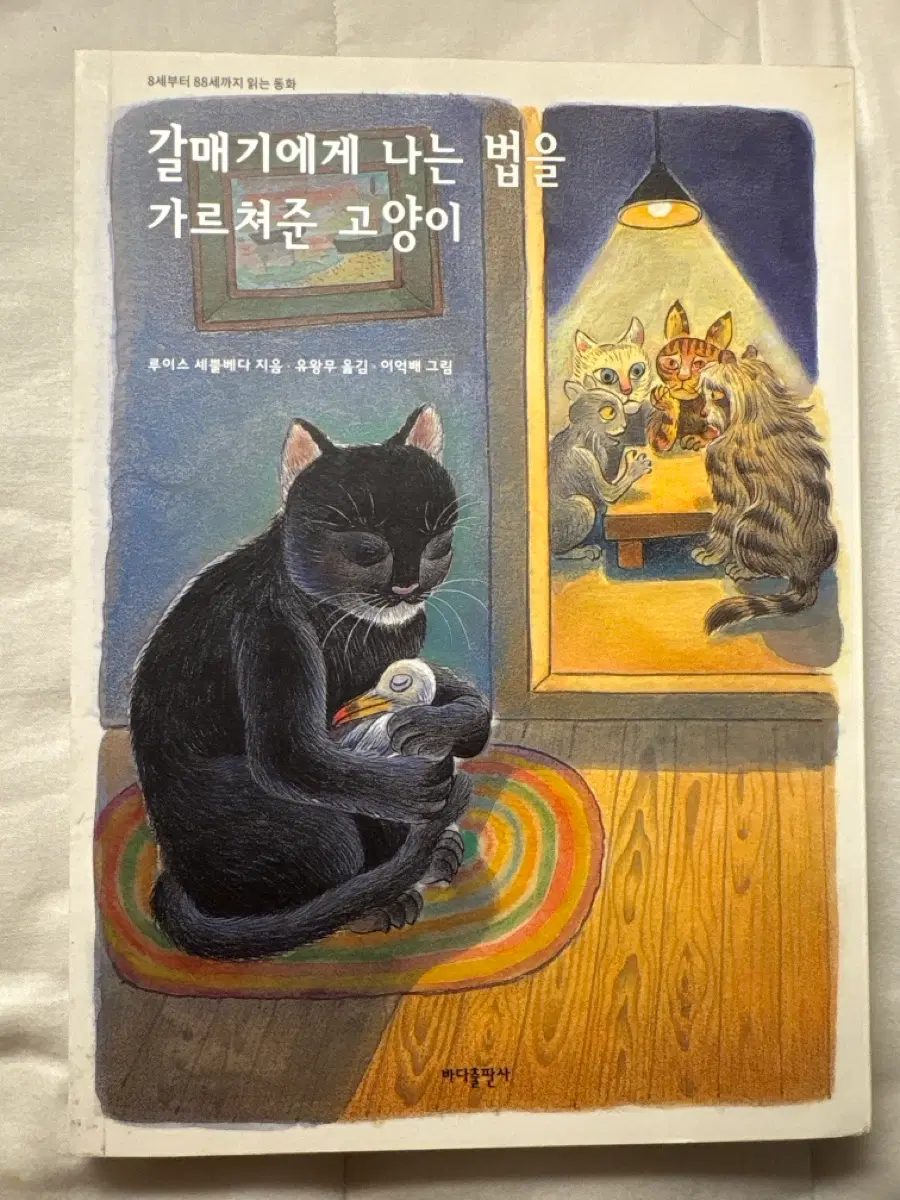 갈매기에게 나는 법을 가르쳐준 고양이 동화책