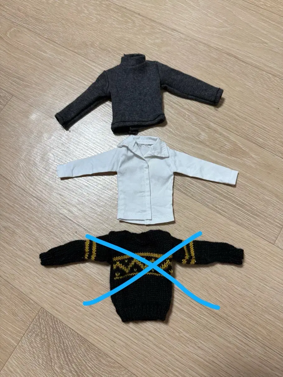 1/6스케일 12인치 피규어, 마텔 켄 인형 의상 3개 일괄