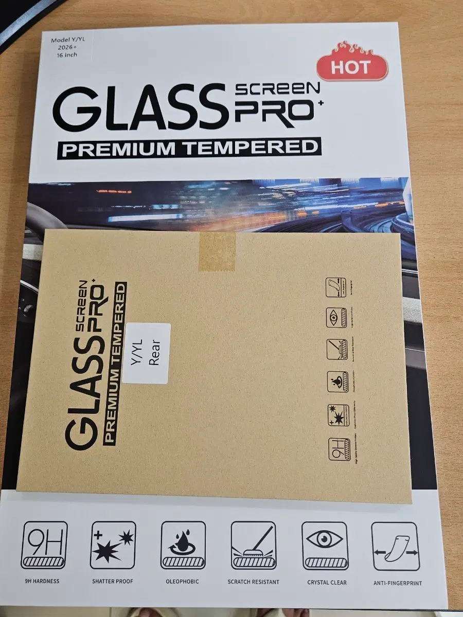 GLASS SCREEN PRO+ 16인치 후면 보호필름