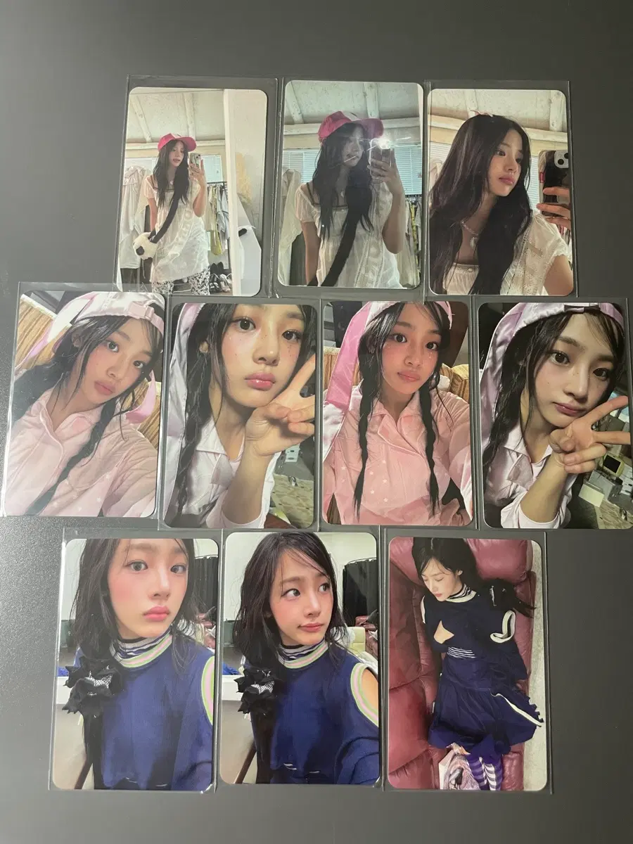 뉴진스 민지 시즌그린팅 포카 일괄