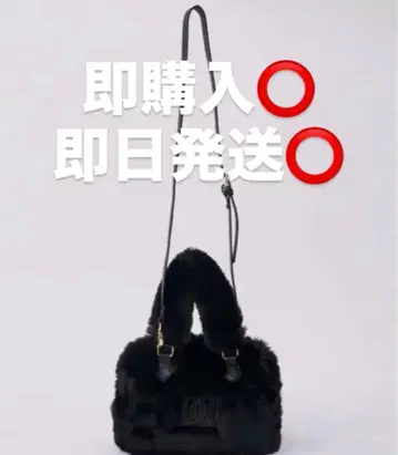 Darich DD 로고 퍼 보스턴 백 BLK