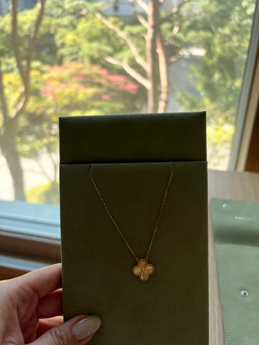 반클리프앤아펠 기요세 빈티지 목걸이