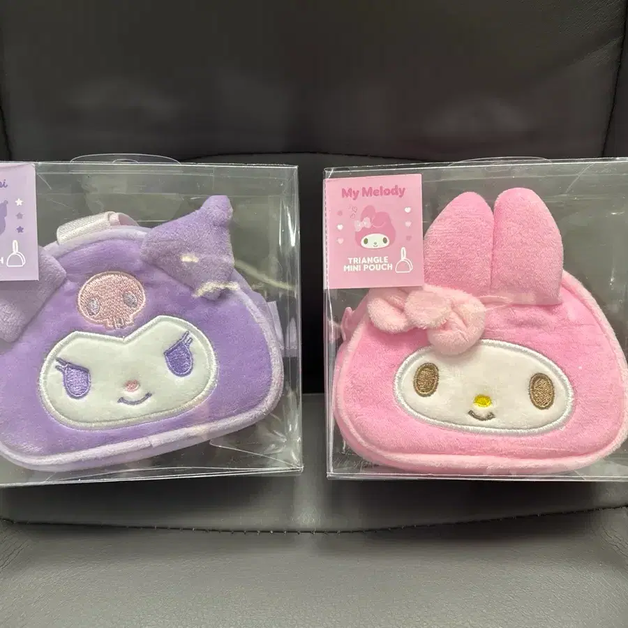 산리오 삼각김밥 파우치 마이멜로디 쿠로미