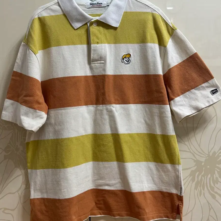 Ebbets Field 스트라이프 폴로티셔츠 100