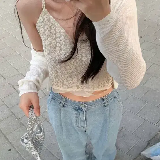 누아누아 리버티 플라워 블라우스