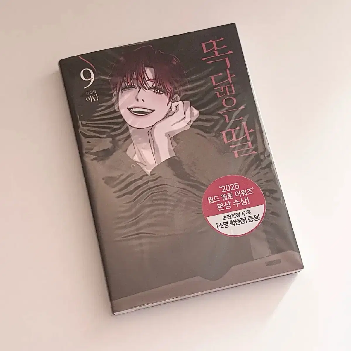 똑닮은 딸 9권 초판 만화책 단행본