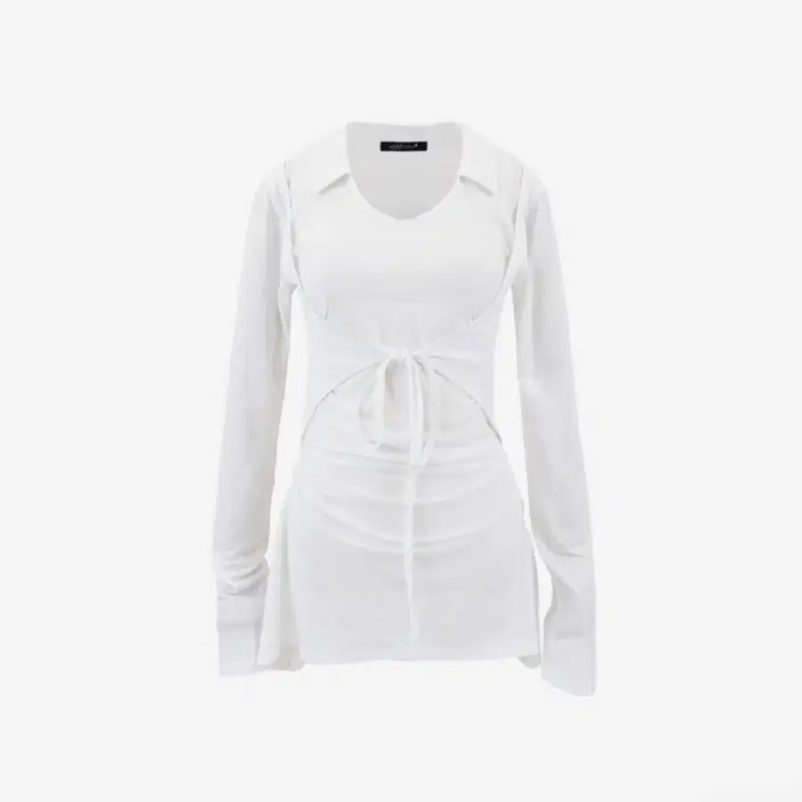 미개봉)엘프엘프엘프 아카이브 COLLAR VEST LONG T[white]